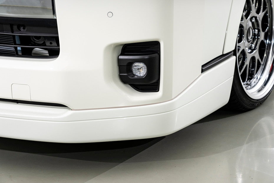 Toyota HiAce AIMGAIN wide body exhaust tips - image 8