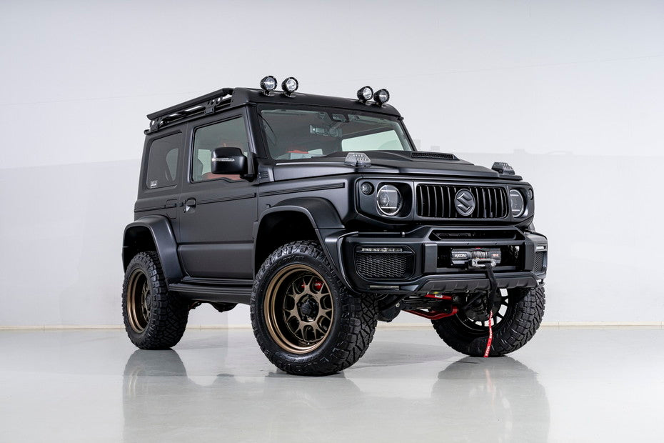 Suzuki Jimny Sierra AIMGAIN Jimny 74mudron Gtx side skirts - image 8