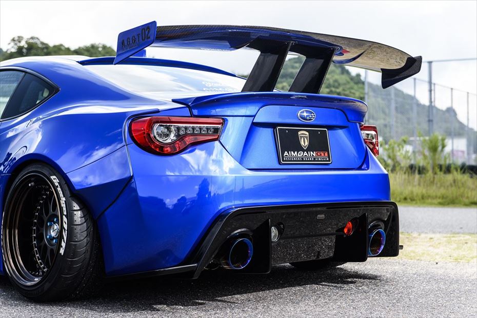Subaru BRZ AIMGAIN GT S front windscreen banner sticker - image 9
