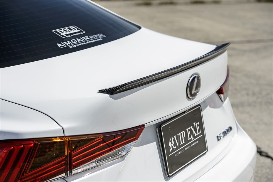 Lexus IS AIMGAIN Pure VIP front lip spoiler - image 9