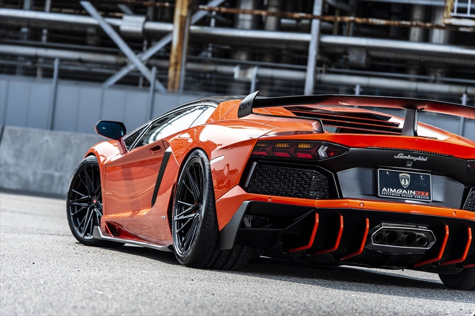 Lamborghini Aventador AIMGAIN GT type2 side skirts - image 9