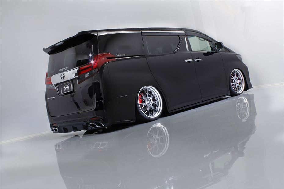Toyota Alphard AIMGAIN Pure VIP front half spoiler - image 9