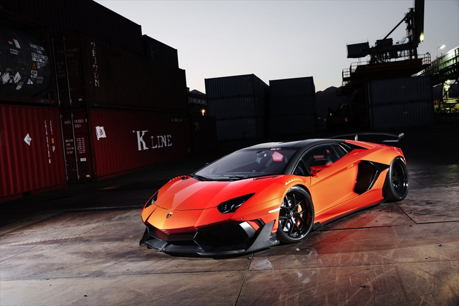 Lamborghini Aventador AIMGAIN wide body front bumper - image 9