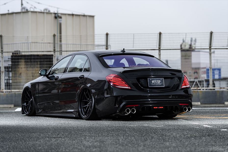 Mercedes-Benz S-Class W221 AIMGAIN Pure VIP side skirts - image 9