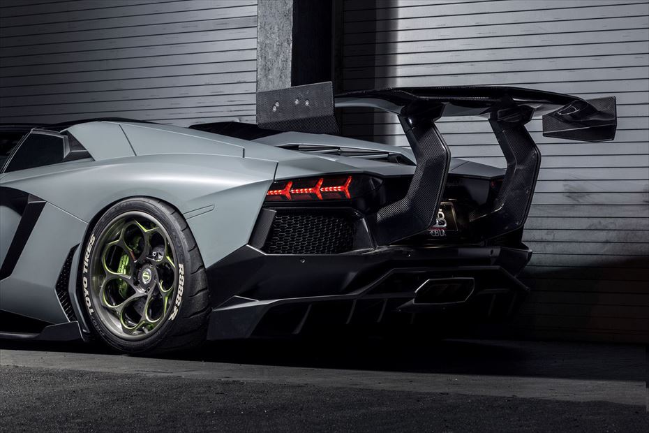 AIMGAIN Lamborghini Aventador GT Type-1 body kit - Side View