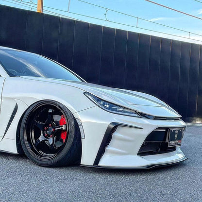 AIMGAIN Japan Toyota GR86 GT-S front bumper with eye line, FRP (ZN8, normal fender version), image 2