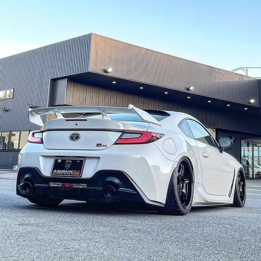 AIMGAIN Japan Toyota GR86 GT-S rear wing type 1, FRP (ZN8, normal fender version), image 7