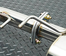 Toyota 86 AIMGAIN stainless steel exhaust system - image 3